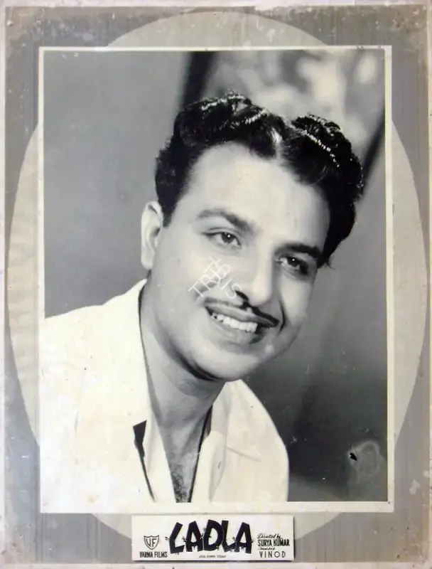Surya Kumar (Director), Ladla, 1954, Lobby Card