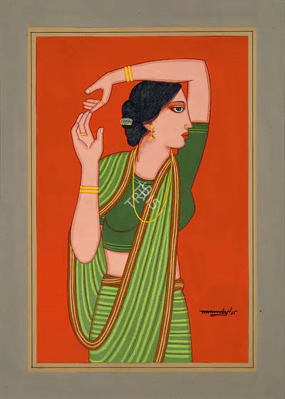 Lalu Prasad Shaw (Artist), Untitled, 2011, Painting