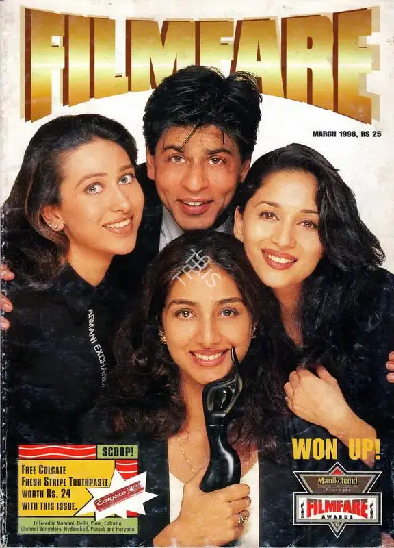 Khalid Mohamed (Editor), Filmfare, 1998, Magazine