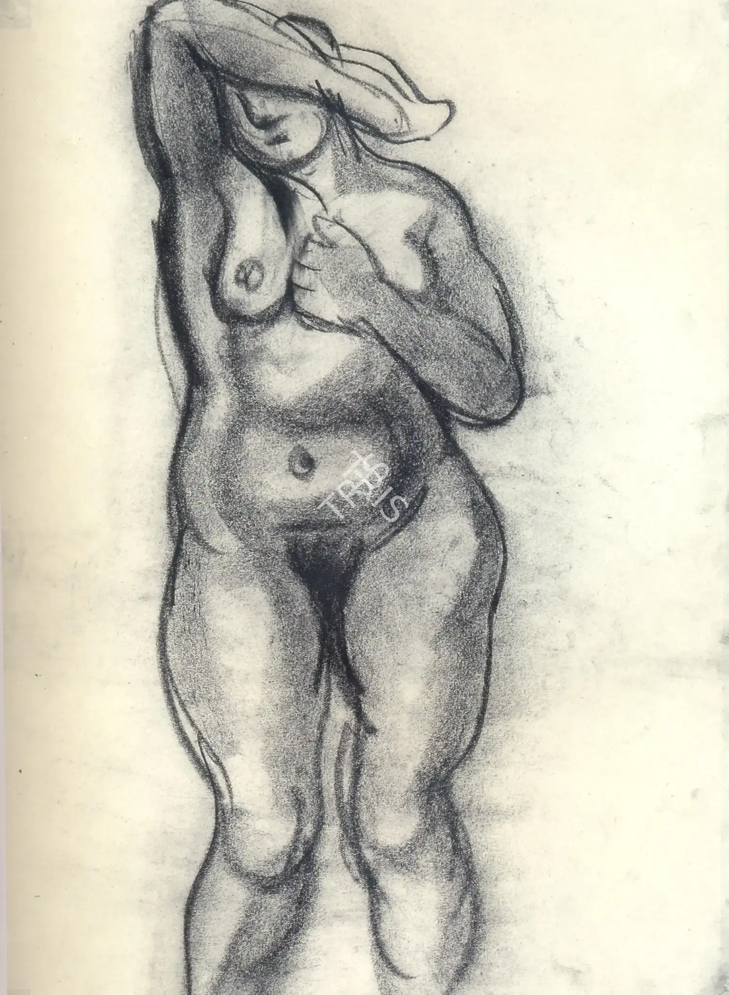 Amrita Sher-Gil (Artist), Untitled, 1935, Drawing