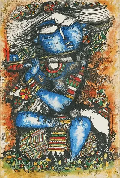 M. Senathipathi (Artist), Untitled, Painting