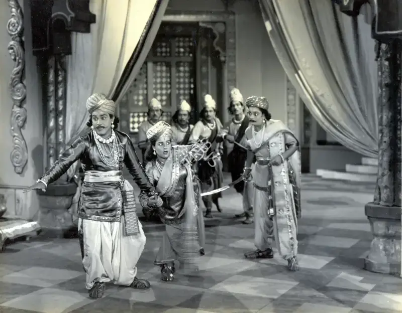 Homi Wadia (Producer), Tilottama, 1954, Photographic Still