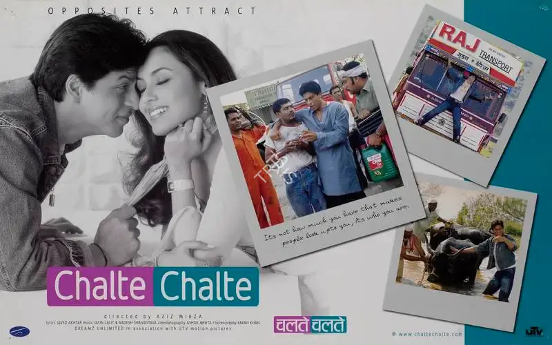 Juhi Chawla (Producer), Chalte Chalte, 2003, Lobby Card