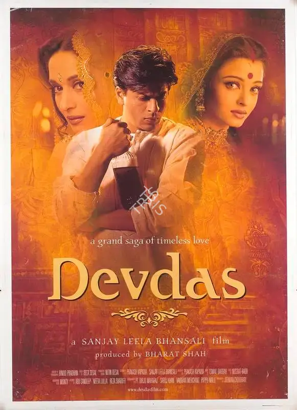 Bharat Shah (Producer), Devdas, 2002, Full Sheet Poster