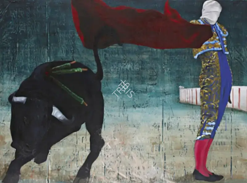 G.R. Iranna (Artist), Afternoon Sacrifice-II, 2007, Painting