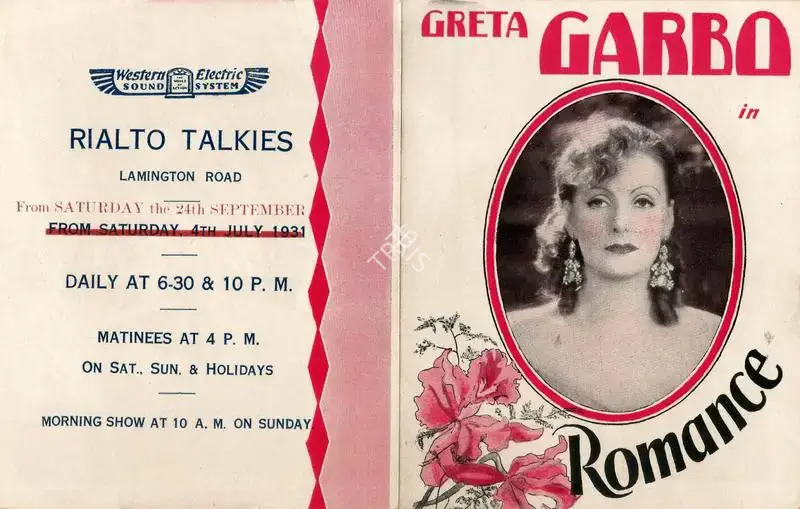Clarence Brown (Director), Romance, 1930, Handbill