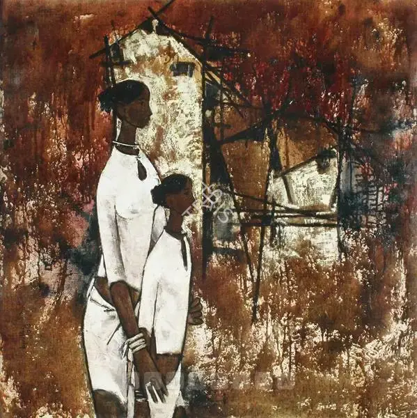 B. Prabha (Artist), Untitled, 1963, Painting