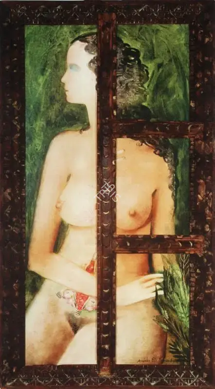 Anjolie Ela Menon (Artist), Untitled, 1984, Painting