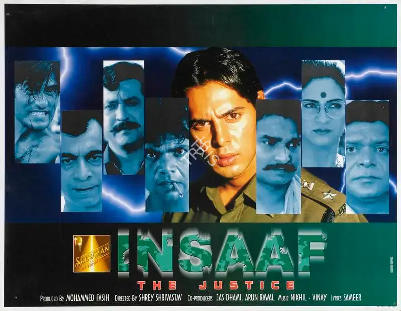 Mohammed Fasih (Producer), Insaaf, 2004, Lobby Card