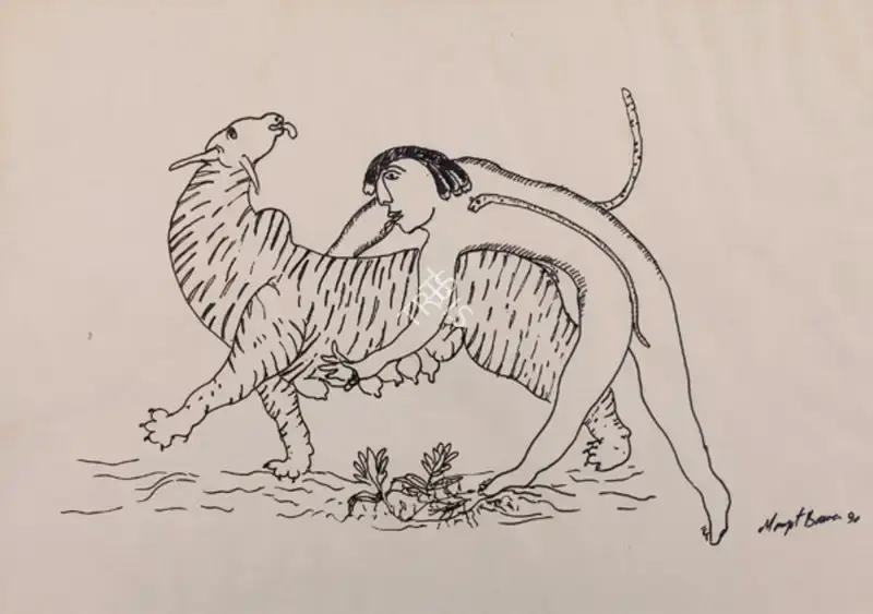 Manjit Bawa (Artist), Untitled, 1990, Drawing