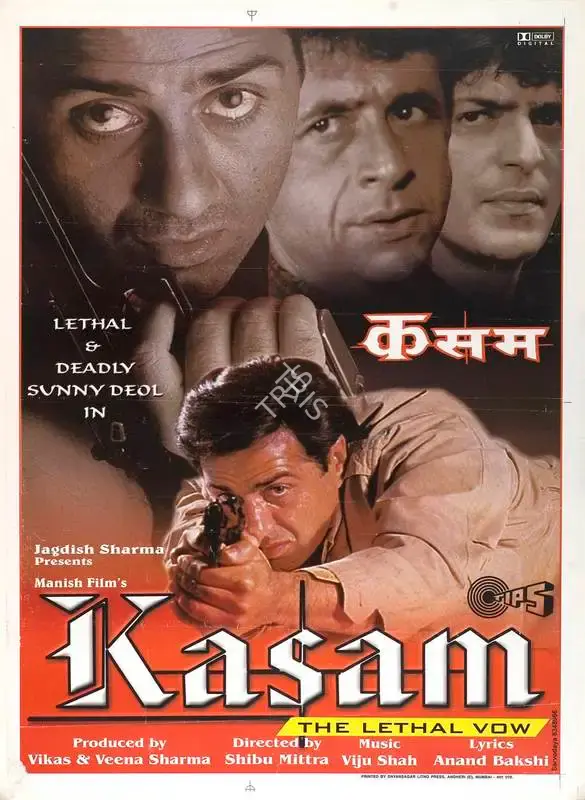 Veena Sharma (Producer), Kasam, 2001, Full Sheet Poster