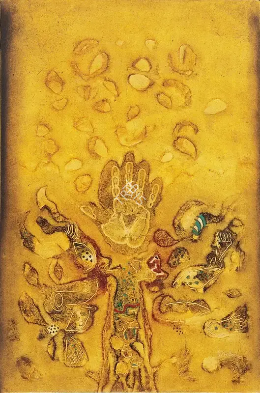 S.G. Vasudev (Artist), Vriksha Series, 1978, Painting