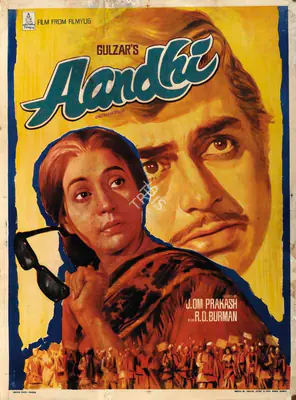J.Om Prakash (Producer), Aandhi, 1975, Full Sheet Poster