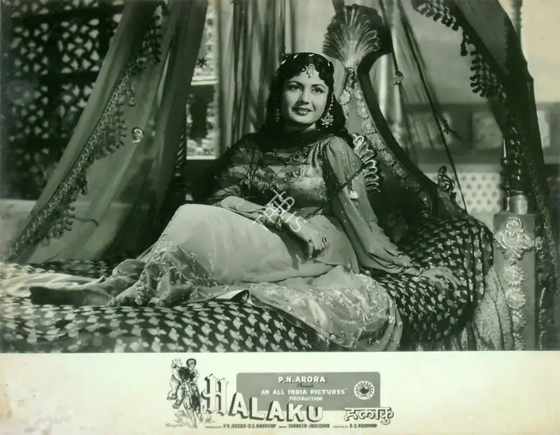 Rajendra Malone (Cinematographer), Halaku, 1956, Lobby Card