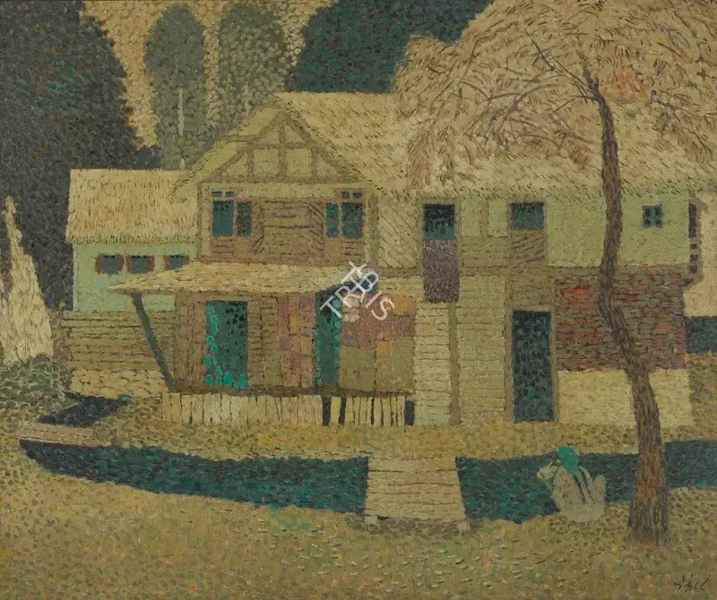 N.S. Bendre (Artist), Untitled (Kashmir Series), 1968, Painting