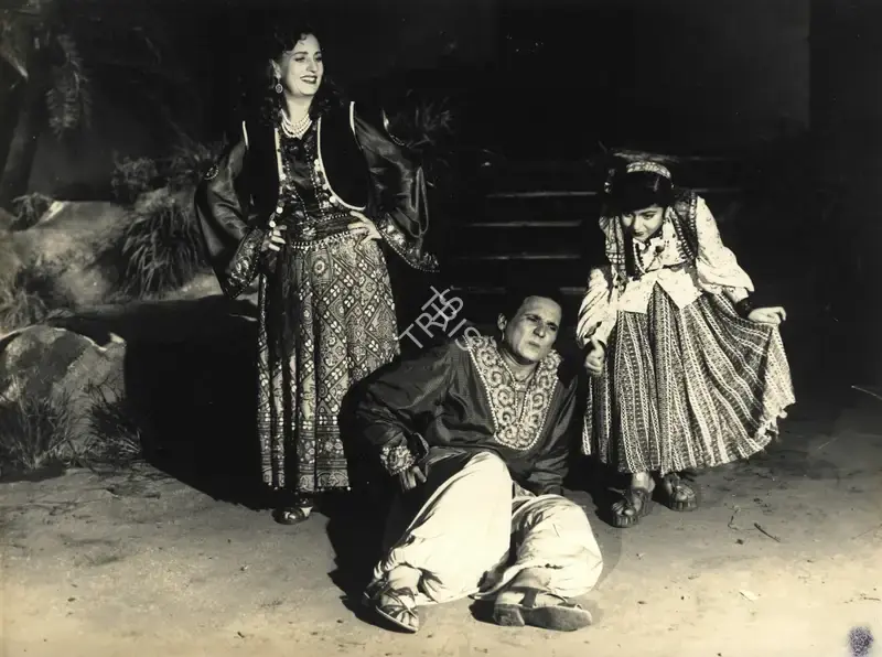 John Cavas (Director), Baghdad Ka Jadu, 1956, Photographic Still