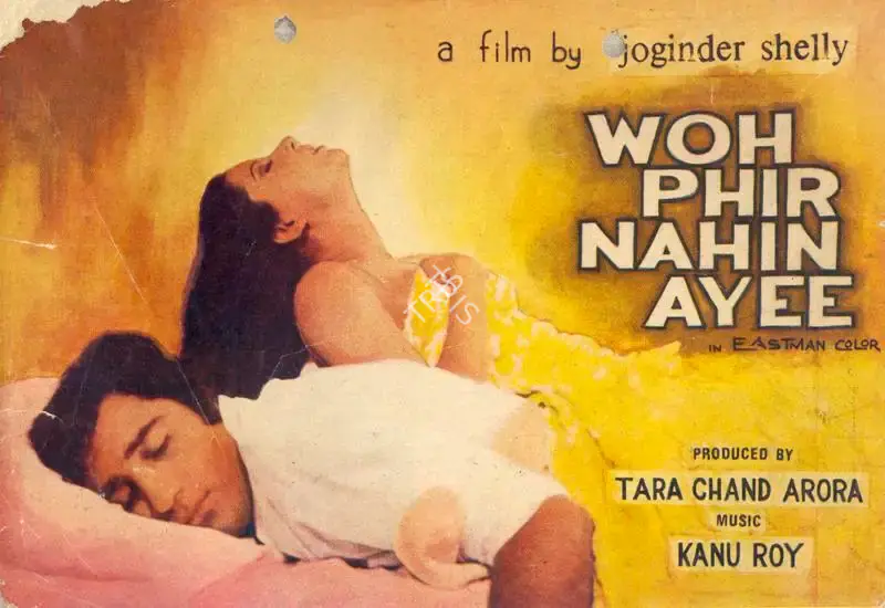 Tarachand Arora (Producer), Woh Phir Nahin Ayee, 1981, Song-Synopsis Booklet