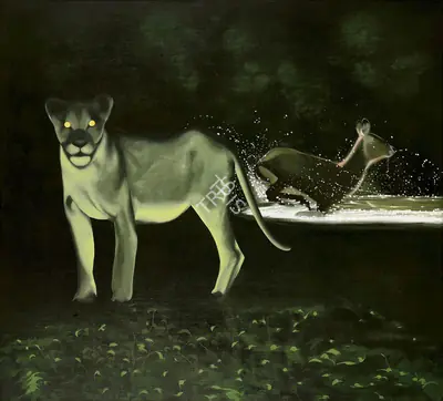 Shibu Natesan (Artist), Untitled, 2004, Painting
