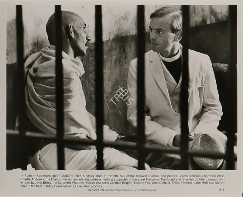 Ronnie Taylor (Cinematographer), Gandhi, 1982, Lobby Card