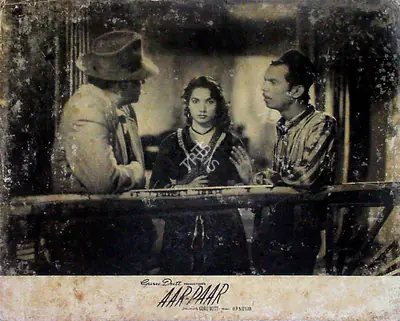 V.K. Murthy (Cinematographer), Aar Paar, 1954, Lobby Card