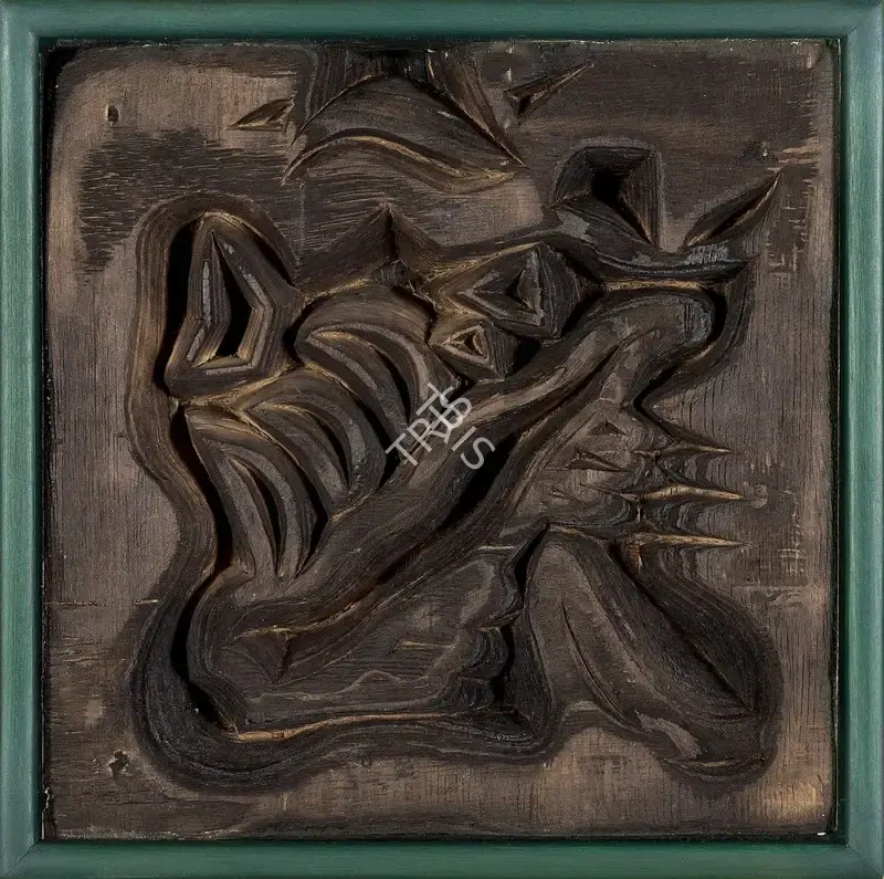 Patel, Jeram (Artist). Untitled, n.d. | Painting, Pu.Mum/27.03.25, 2025 · Pundole