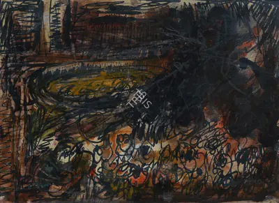 Sailoz Mookherjea (Artist), Untitled (Abstract), Painting