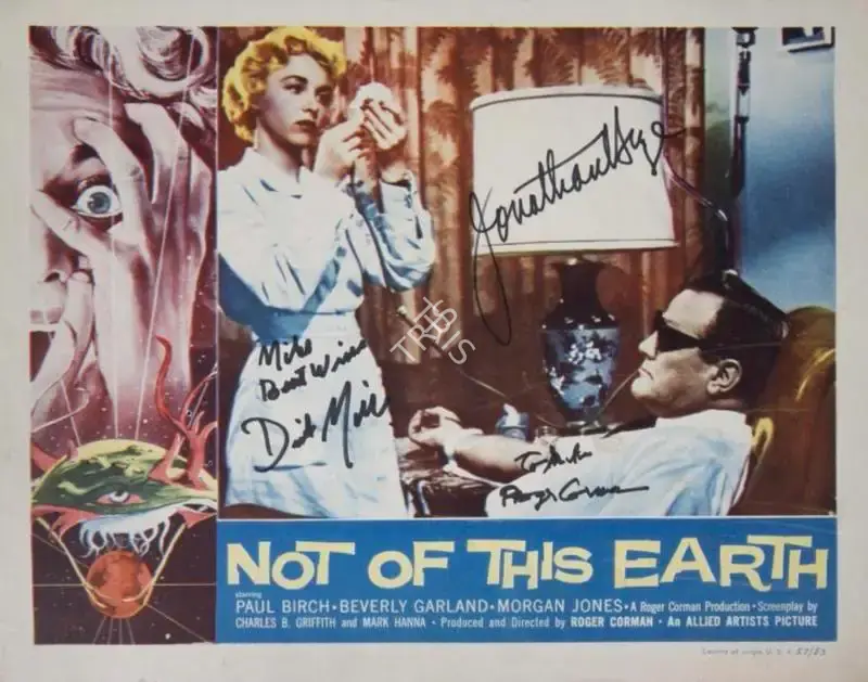 John J. Mescall (Cinematographer), Not of This Earth, 1957, Lobby Card