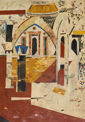 Ganesh Haloi (Artist), Untitled (Malda Series), 1991, Painting