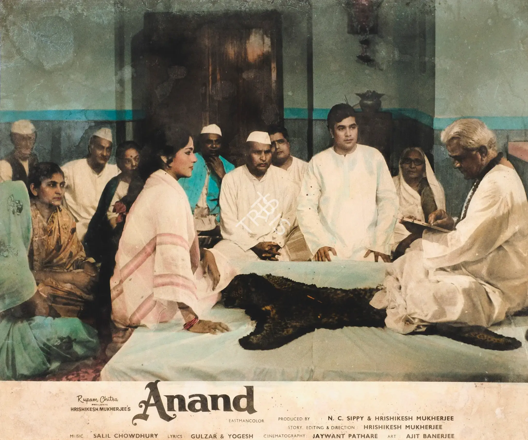 Jaywant Pathare (Cinematographer), Anand, 1970, Lobby Card