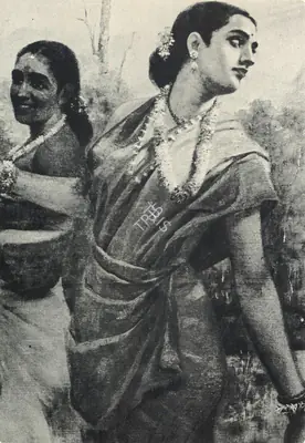 Raja Ravi Varma (Artist), Shakuntala, 1898, Painting