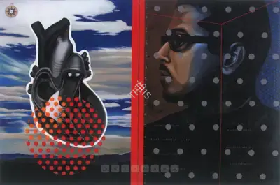 Baiju Parthan (Artist), Amplified Heart Tour Guide, 2004, Painting