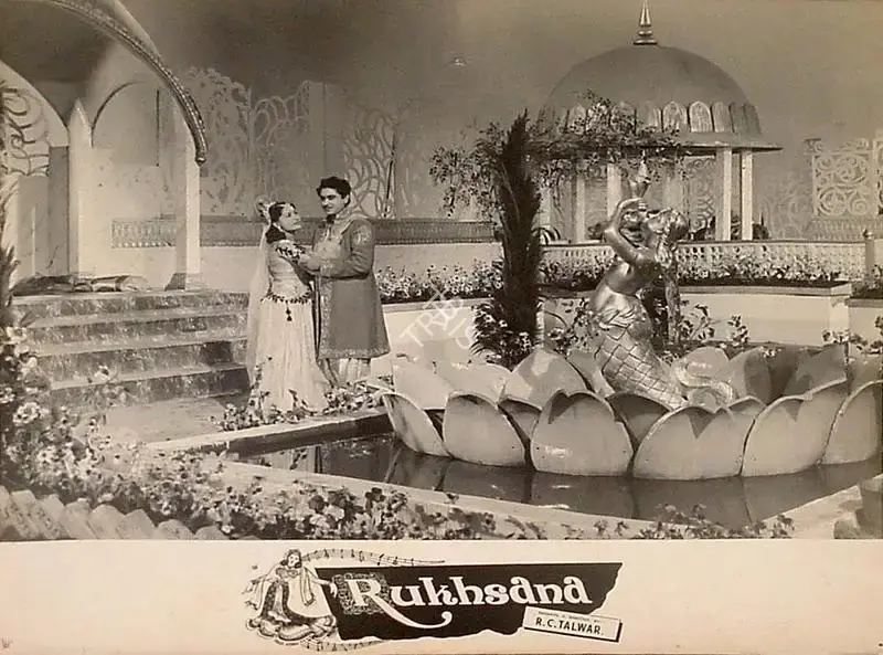 Prakash Malhotra (Cinematographer), Rukh Sana, 1955, Lobby Card