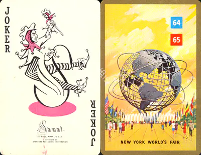 NY World Fair (1964-65), 1964 | 1965, Playing Cards