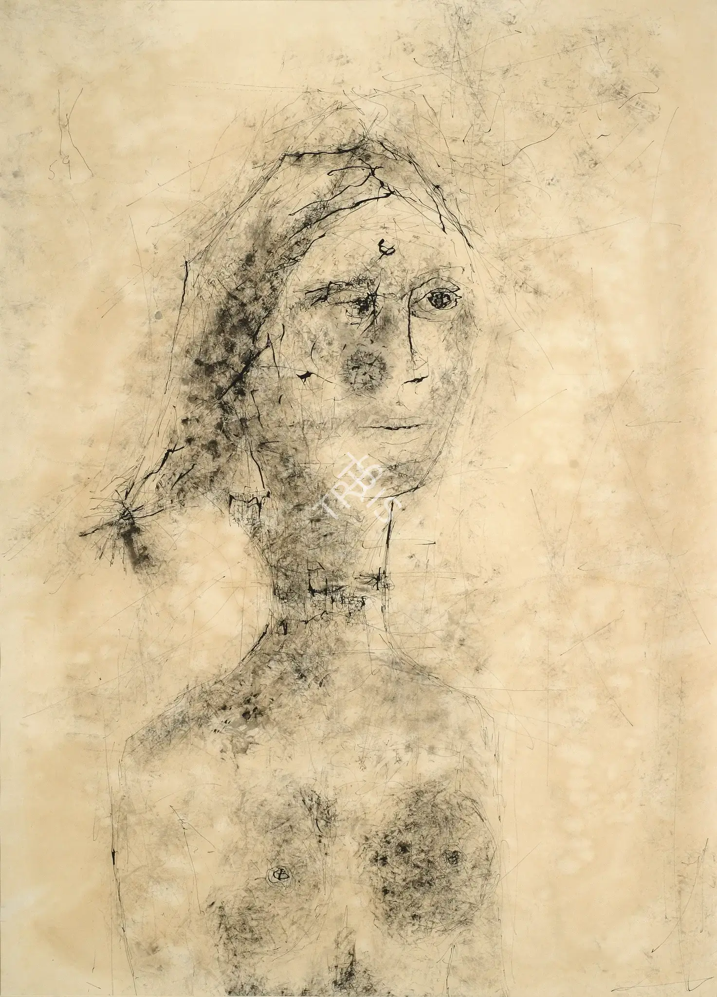Krishen Khanna (Artist), Untitled, 1959, Drawing