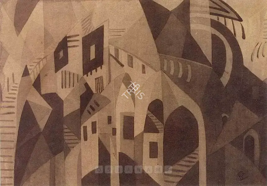 Gaganendranath Tagore (Artist), Untitled, Painting