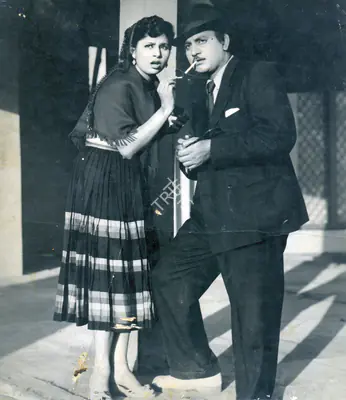 V.K. Murthy (Cinematographer), Jaal, 1952, Photographic Still
