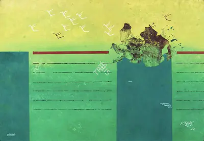 Ganesh Haloi (Artist), Untitled, 2021, Painting