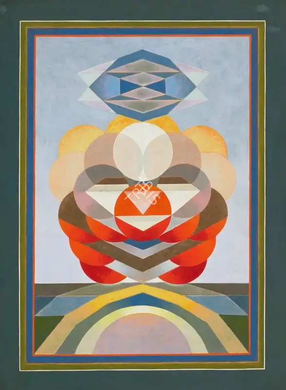 Santosh, G.R. (Artist). Untitled, 1990 | Painting, Ch.NeY/20.09.23, 2023 · Christie's