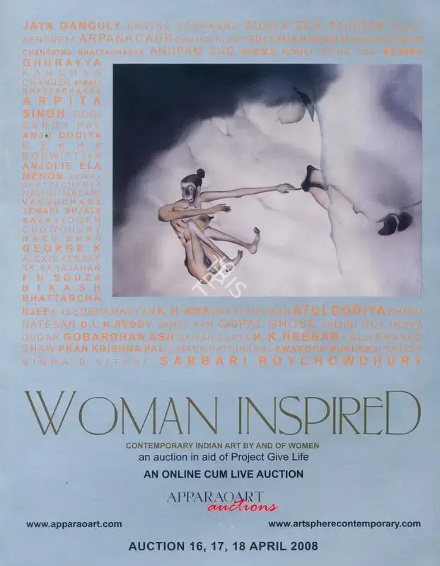 Apparao Art (Auction House), Woman Inspired, 2008, Auction Catalogue