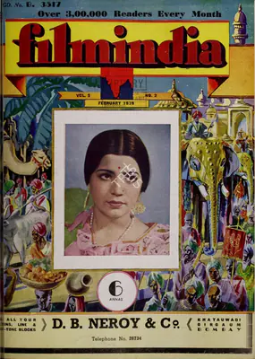 Baburao Patel (Editor), Filmindia, 1939, Magazine