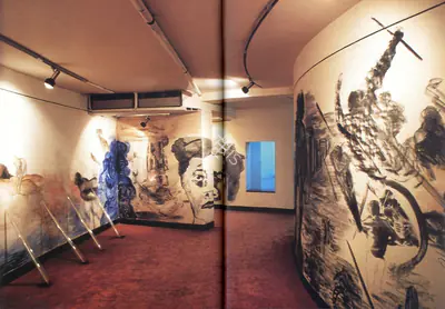 Nalini Malani (Artist), City of Desires, 1992, Painting
