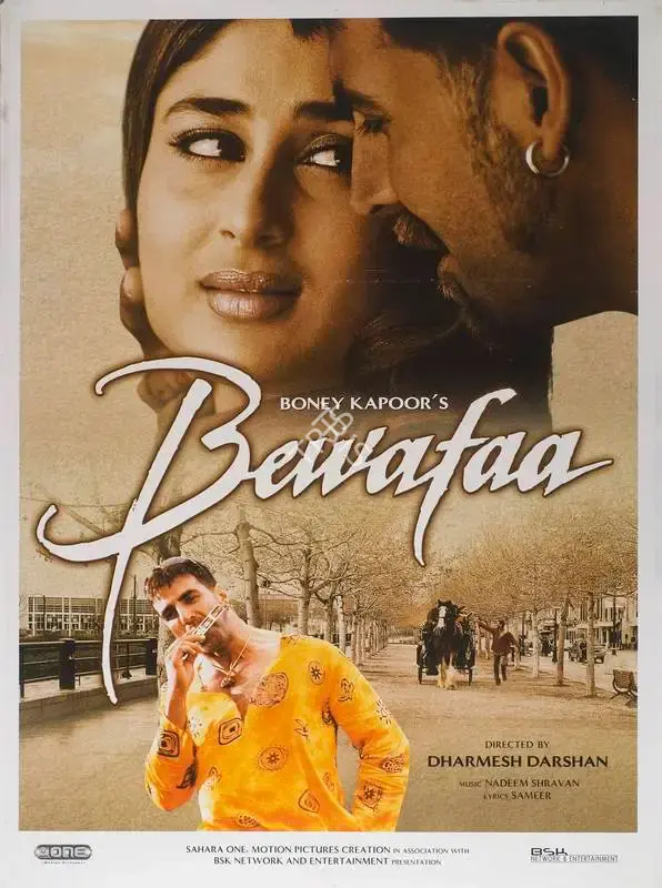 Boney Kapoor (Producer), Bewafaa, 2005, Full Sheet Poster