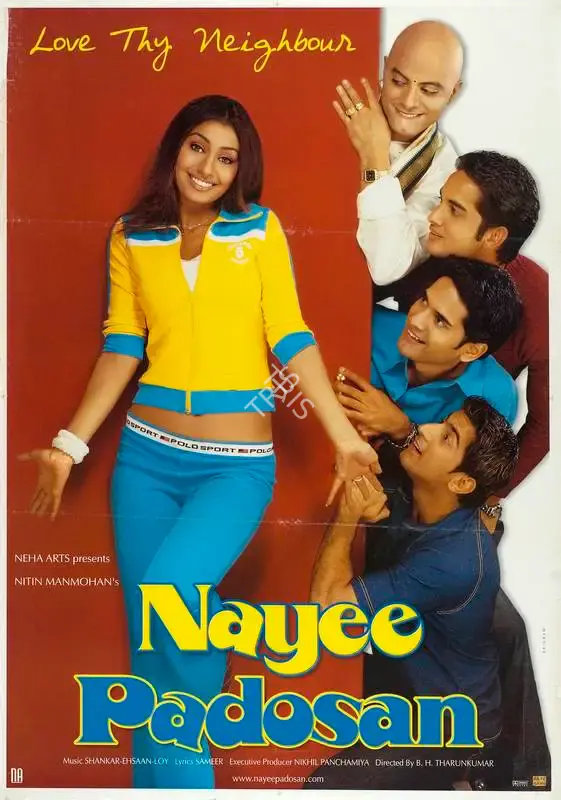 Nitin Mahmohan (Producer), Nayee Padosan, 2003, Full Sheet Poster