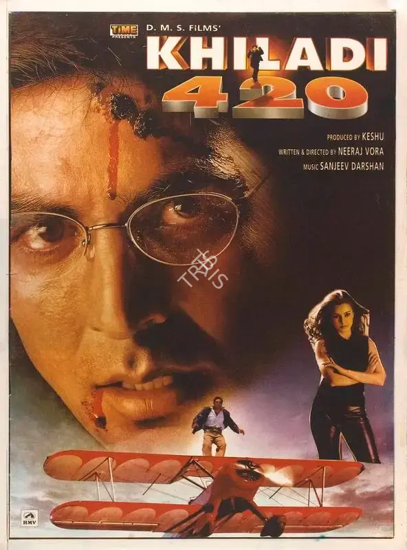 Keshu Ramsay (Producer), Khiladi 420, 2000, Full Sheet Poster