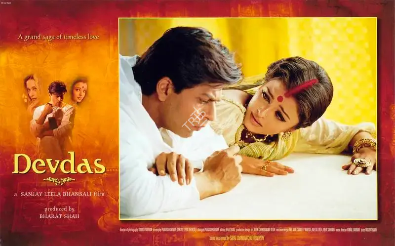 Binod Pradhan (Cinematographer), Devdas, 2002, Lobby Card