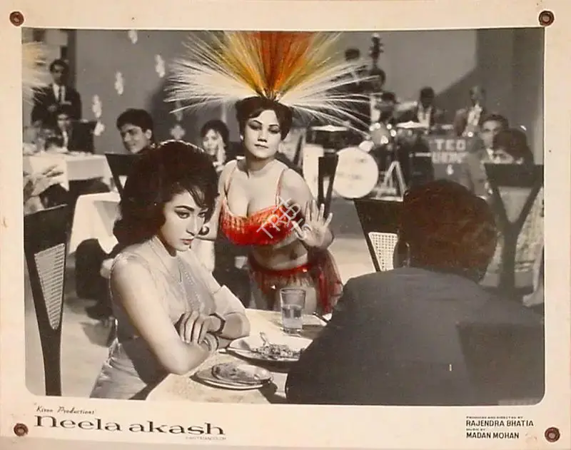 Rajendra Bhatia (Producer), Neela Akash, 1965, Lobby Card