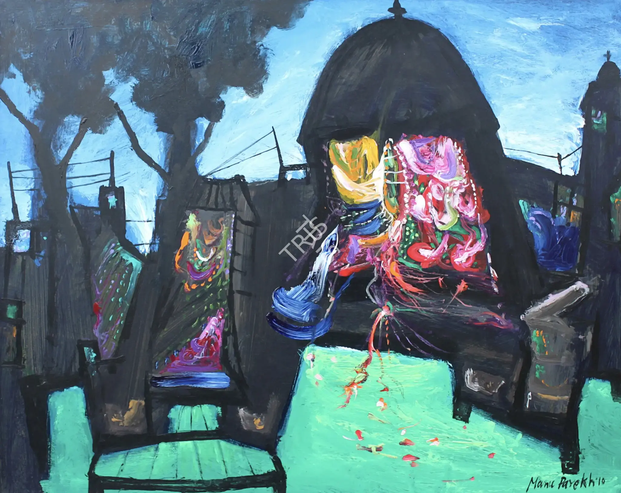 Manu Parekh (Artist), Untitled, 2010, Painting