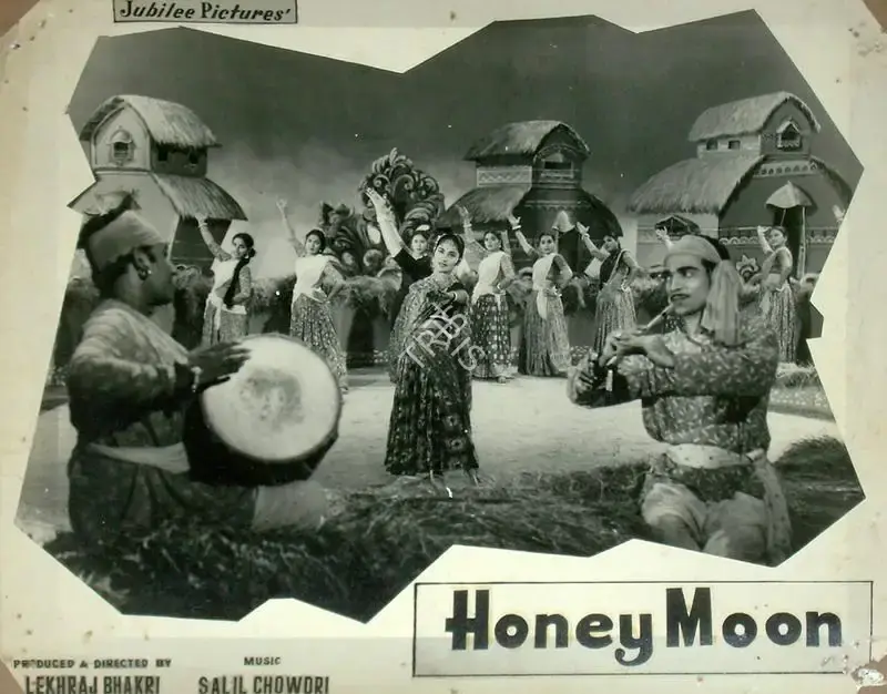 Lekhraj Bhakri (Producer), Honeymoon, 1960, Lobby Card