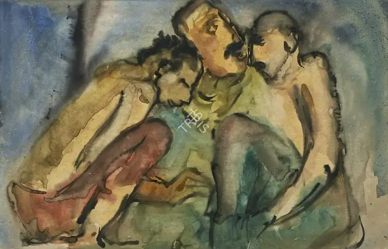 Meera Mukherjee (Artist), Untitled, 1982, Painting