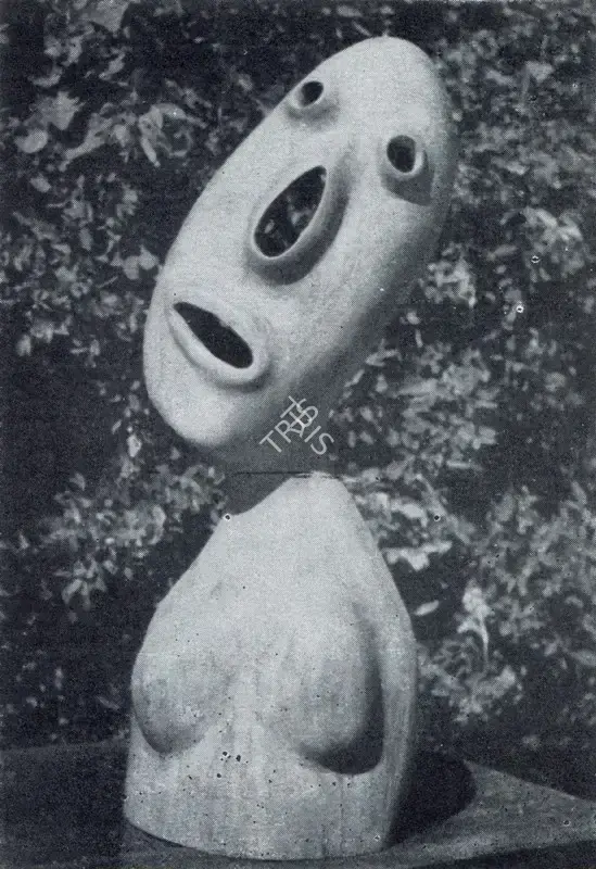Raja Ram (Artist), Girl, 1959, Sculpture